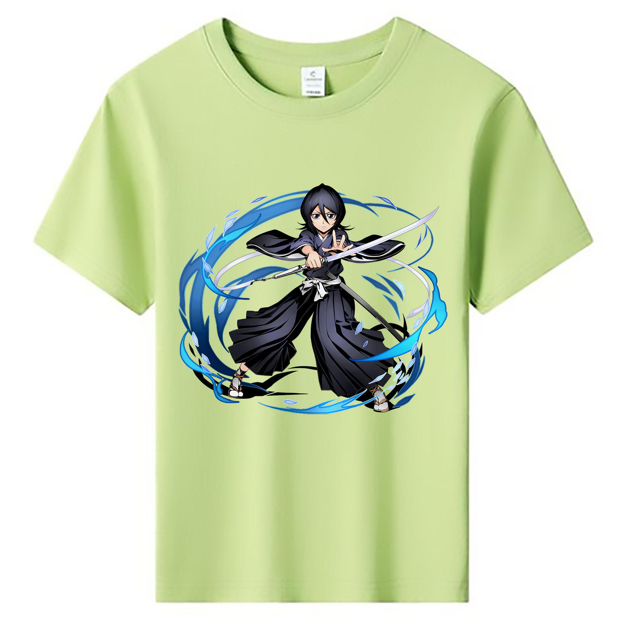 （画像用） ブリーチ 朽木ルキア BLEACH Kuchiki Rukia 綿100％キッズTシャツ（フロントプリント）